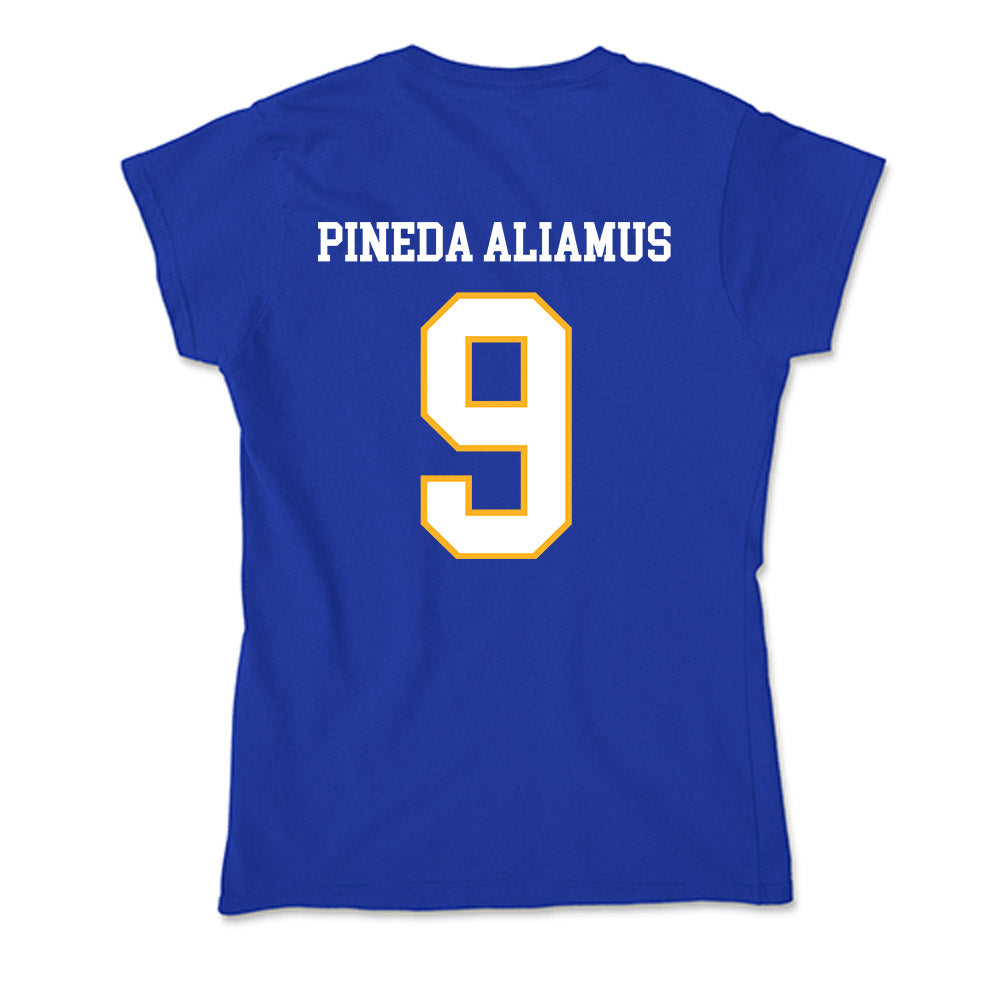 SJSU - NCAA Women's Soccer : Paige Pineda Aliamus - Soft Style Women’s T-Shirt-1