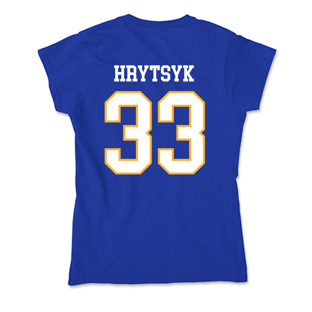 SJSU - NCAA Women's Volleyball : Bohdana Hrytsyk - Soft Style Women’s T-Shirt-1