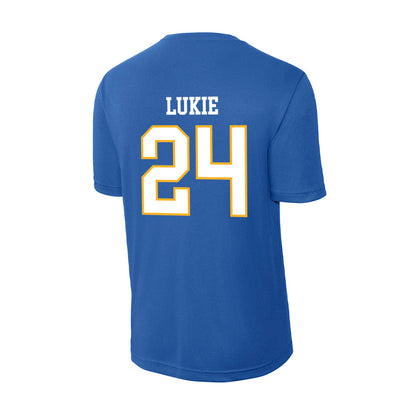 SJSU - NCAA Women's Water Polo : Amelia Lukie - Activewear T-Shirt-1