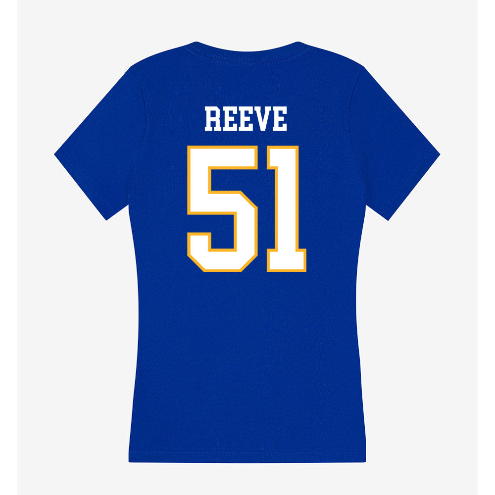 SJSU - NCAA Baseball : Timmy Reeve - Women's V-Neck T-Shirt-1