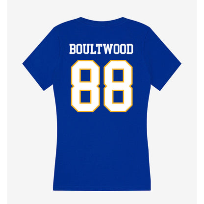 SJSU - NCAA Football : Ryan Boultwood - Women's V-Neck T-Shirt-1