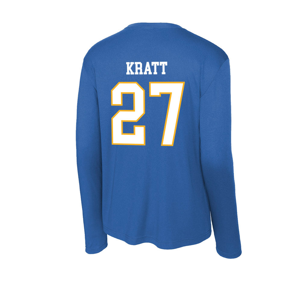 SJSU - NCAA Baseball : Spencer Kratt - Activewear Long Sleeve T-Shirt-1