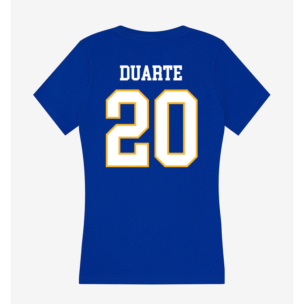 SJSU - NCAA Men's Soccer : Fernando Duarte - Women's V-Neck T-Shirt-1