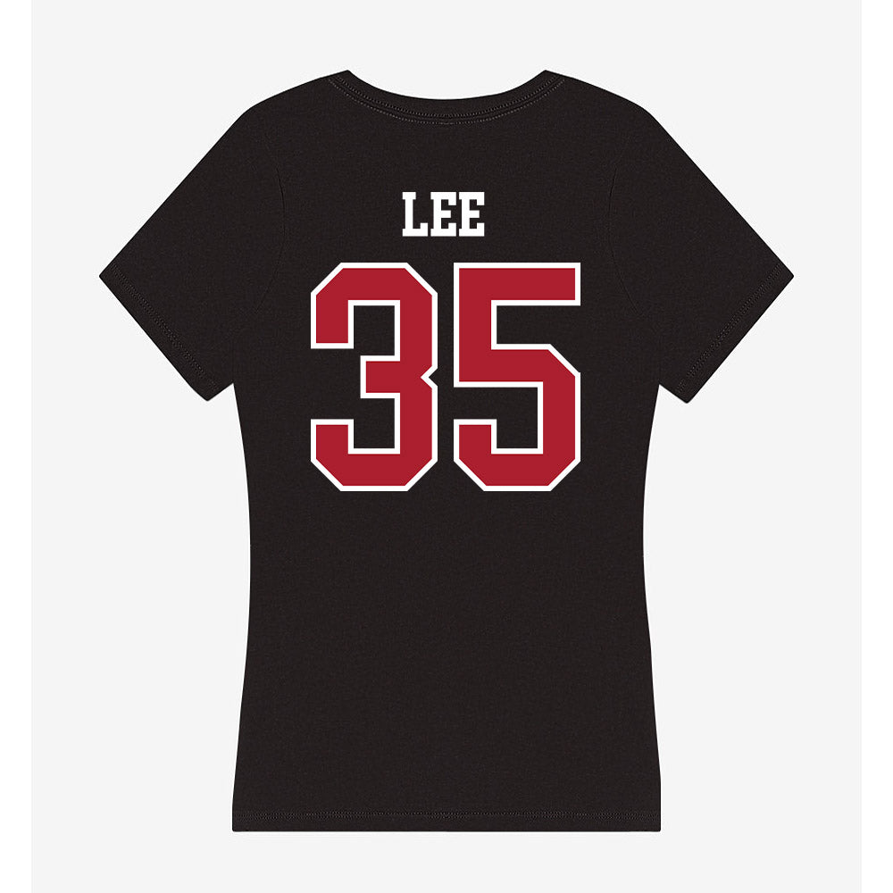 Nicholls State - NCAA Football : Ethan Lee - Women's V-Neck T-Shirt-1