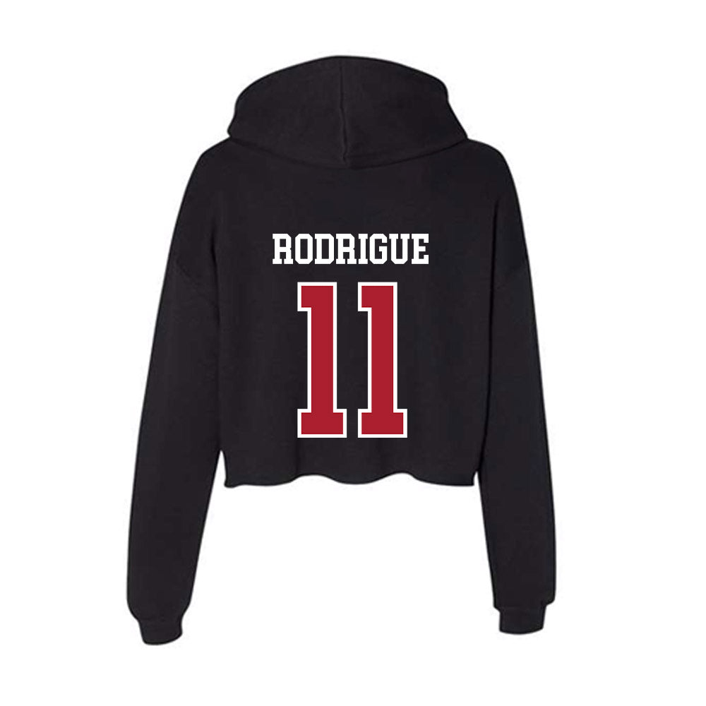 Nicholls State - NCAA Football : Ean Rodrigue - Women's Crop Fleece Hoodie-1