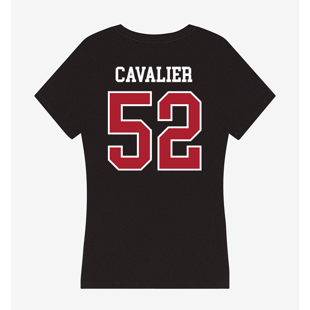 Nicholls State - NCAA Football : Andrew Cavalier - Women's V-Neck T-Shirt-1