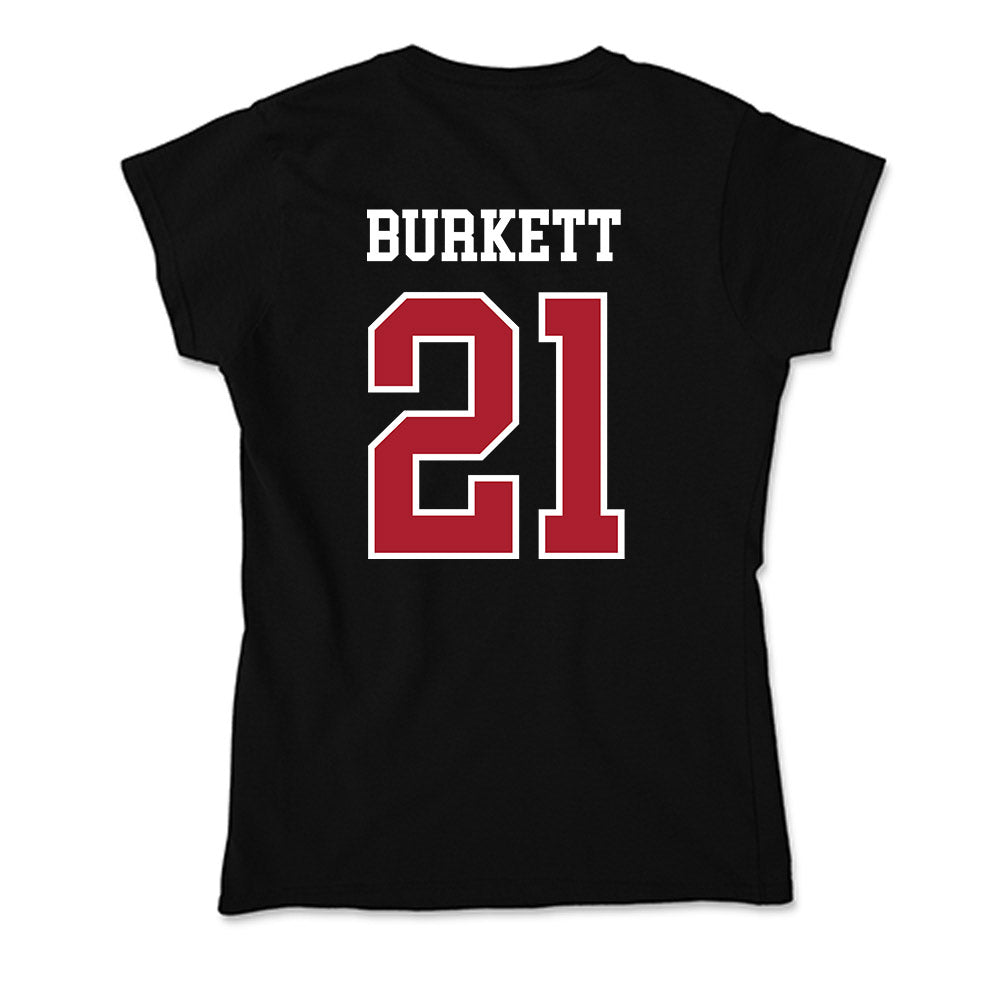 Nicholls State - NCAA Softball : Ava Burkett - Soft Style Women’s T-Shirt-1