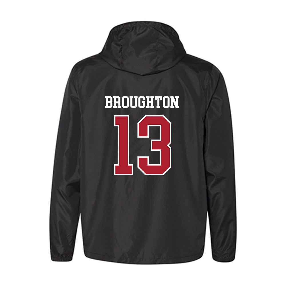 Nicholls State - NCAA Women's Basketball : Asia Broughton - Windbreaker-1