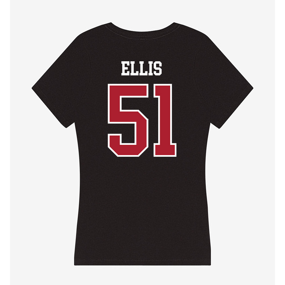Nicholls State - NCAA Football : Malik Ellis - Women's V-Neck T-Shirt-1