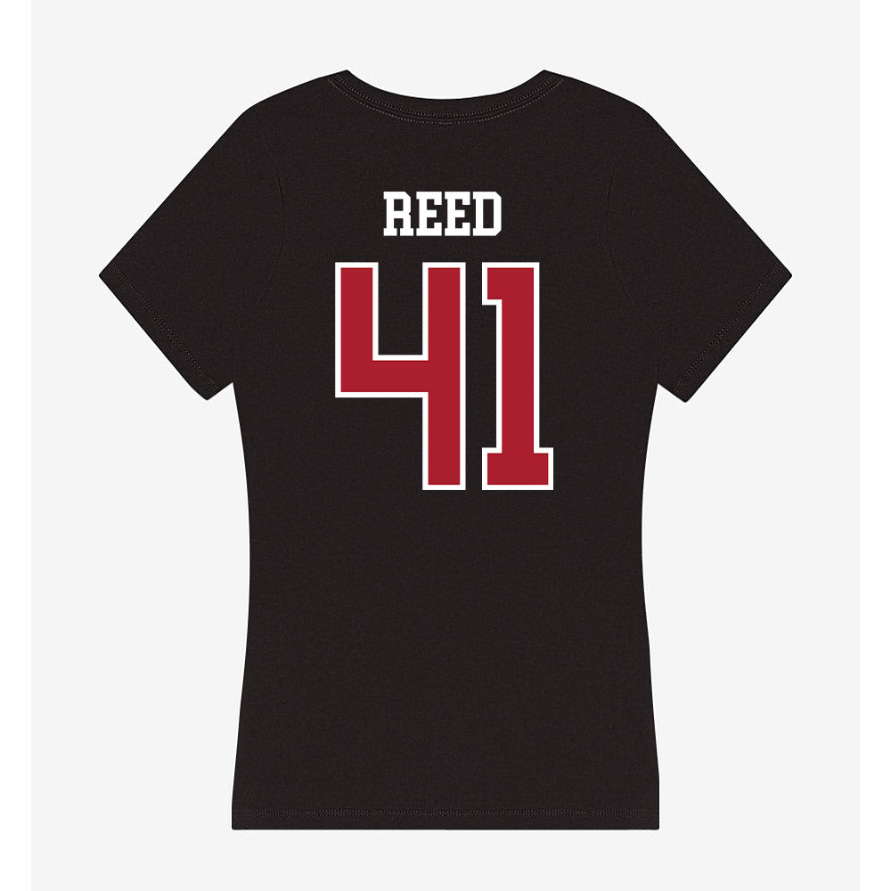 Nicholls State - NCAA Baseball : Haigen Reed - Women's V-Neck T-Shirt-1