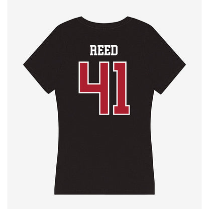 Nicholls State - NCAA Baseball : Haigen Reed - Women's V-Neck T-Shirt-1