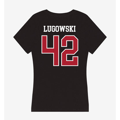Nicholls State - NCAA Softball : Kayleigh Lugowski - Women's V-Neck T-Shirt-1