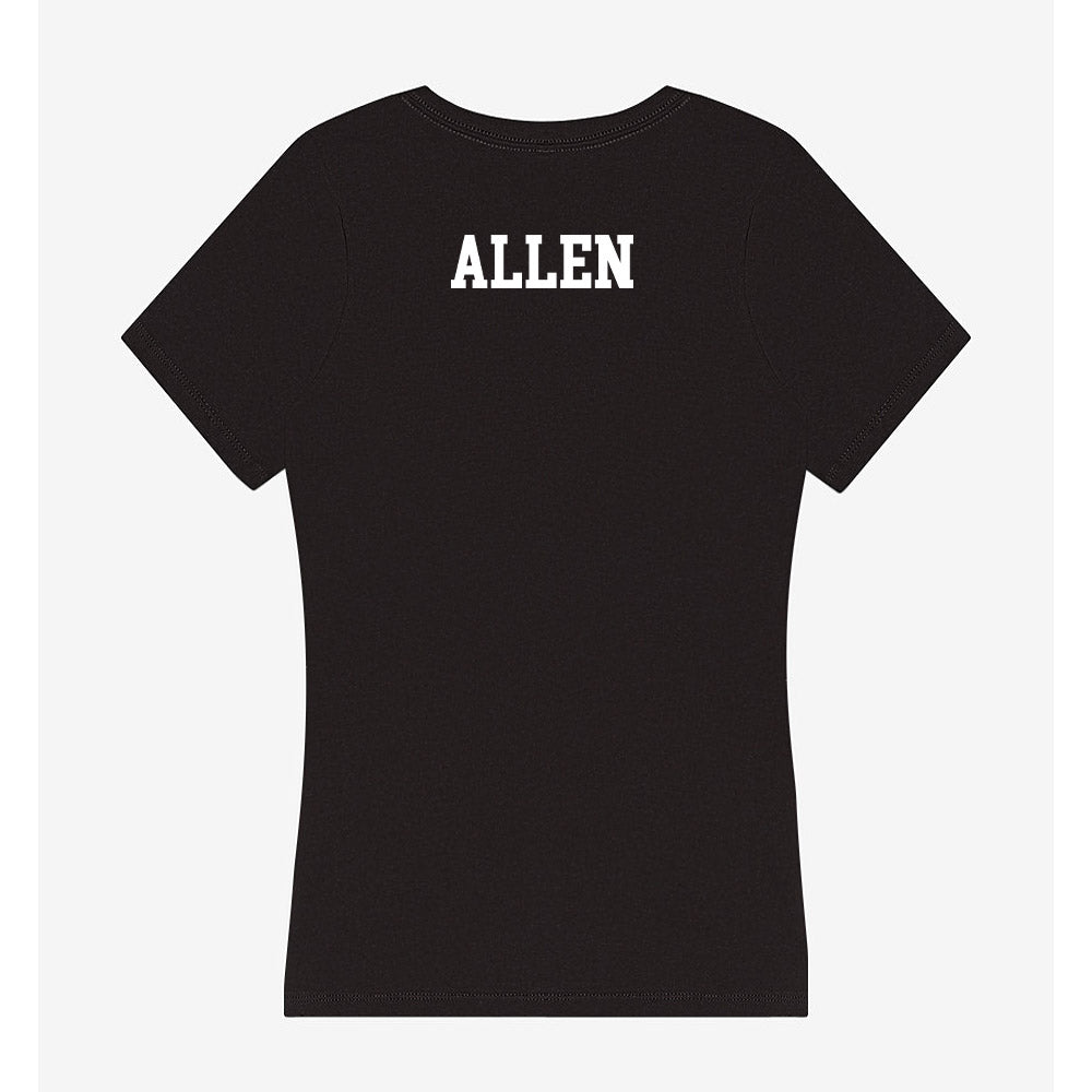 Nicholls State - NCAA Women's Track & Field : Alaila Allen - Women's V-Neck T-Shirt-1