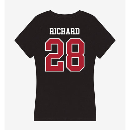 Nicholls State - NCAA Baseball : Dawson Richard - Women's V-Neck T-Shirt-1
