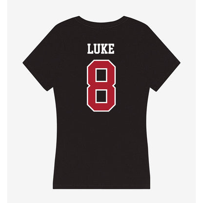 Nicholls State - NCAA Baseball : Haden Luke - Women's V-Neck T-Shirt-1