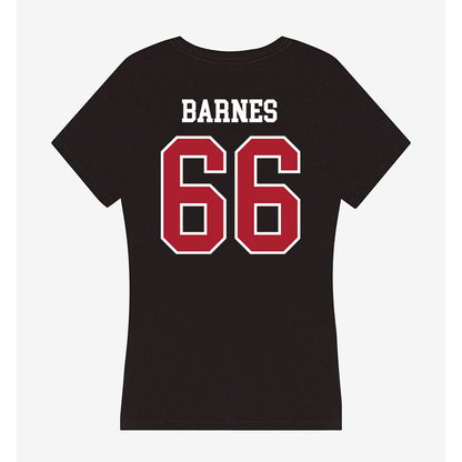 Nicholls State - NCAA Football : Kamron Barnes - Women's V-Neck T-Shirt-1