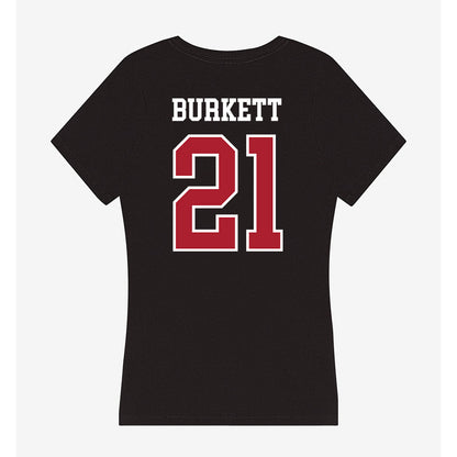 Nicholls State - NCAA Softball : Ava Burkett - Women's V-Neck T-Shirt-1