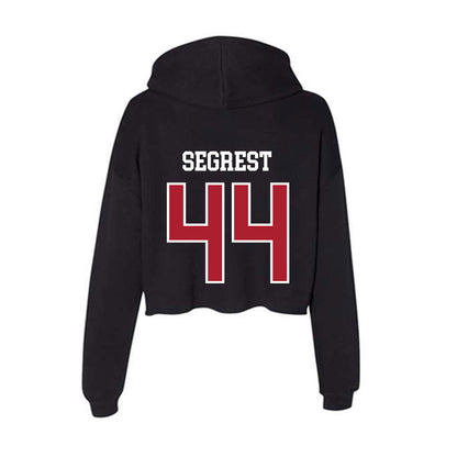 Nicholls State - NCAA Football : Dejarious Segrest - Women's Crop Fleece Hoodie-1