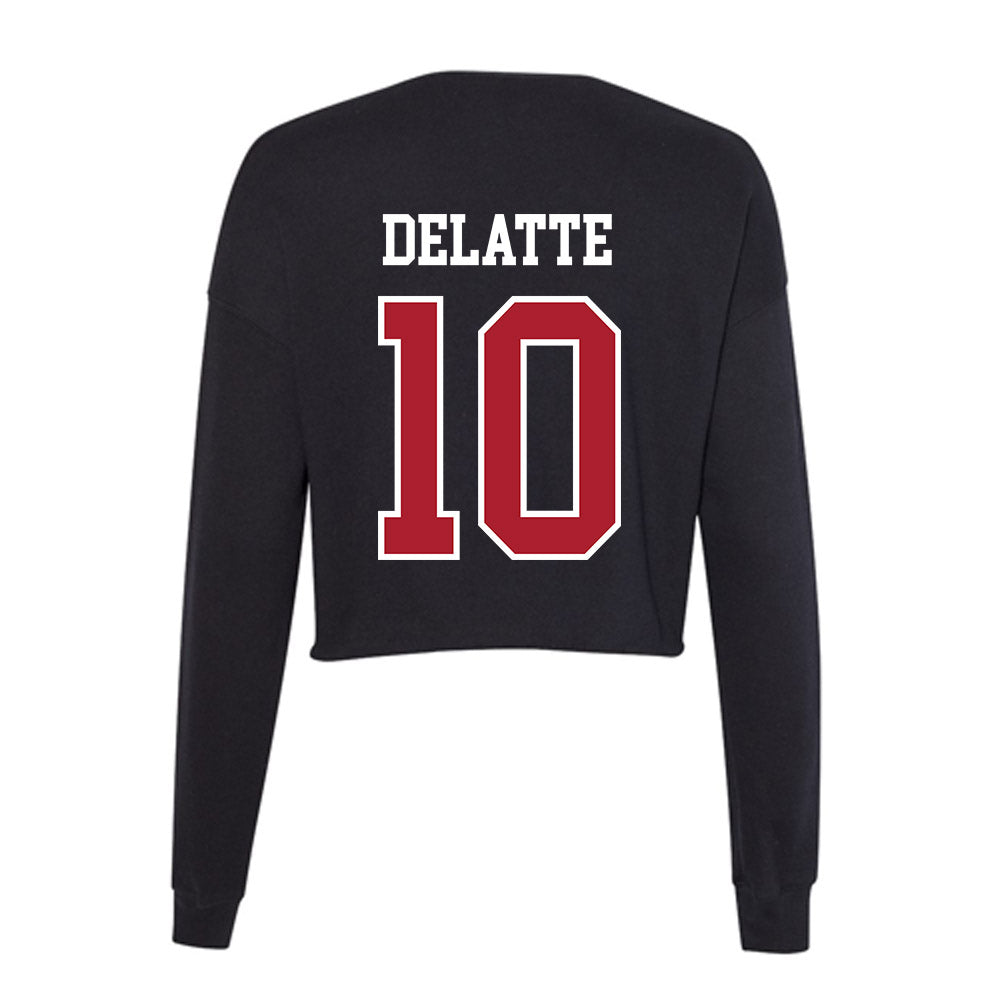 Nicholls State - NCAA Softball : Aubrey Delatte - Women's Cropped Crew Fleece-1
