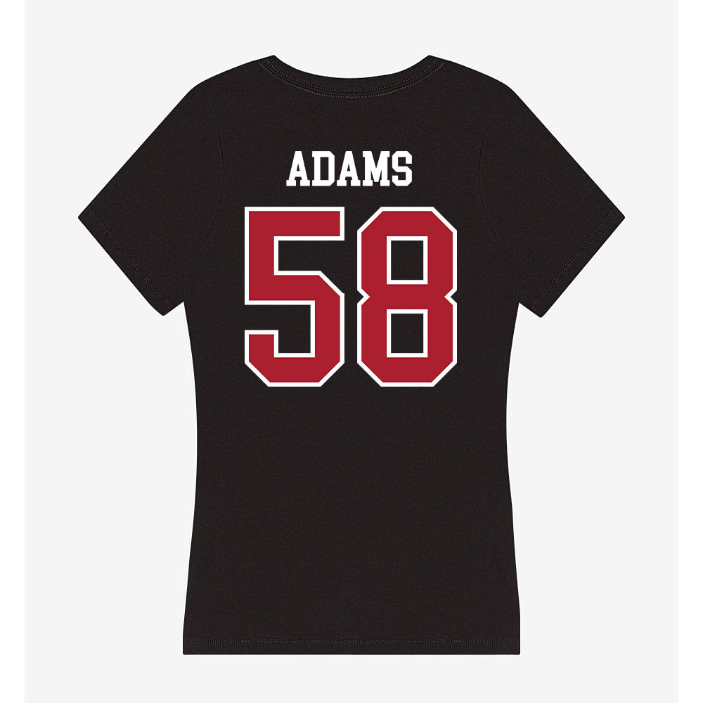 Nicholls State - NCAA Football : Arrington Adams - Women's V-Neck T-Shirt-1