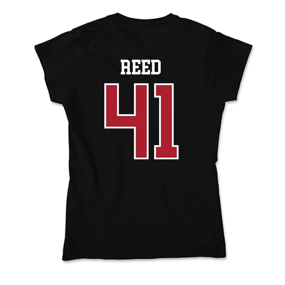 Nicholls State - NCAA Baseball : Haigen Reed - Soft Style Women’s T-Shirt-1