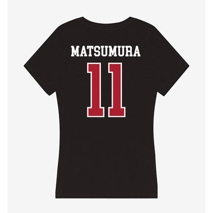 Nicholls State - NCAA Men's Tennis : Kotaro Matsumura - Women's V-Neck T-Shirt-1