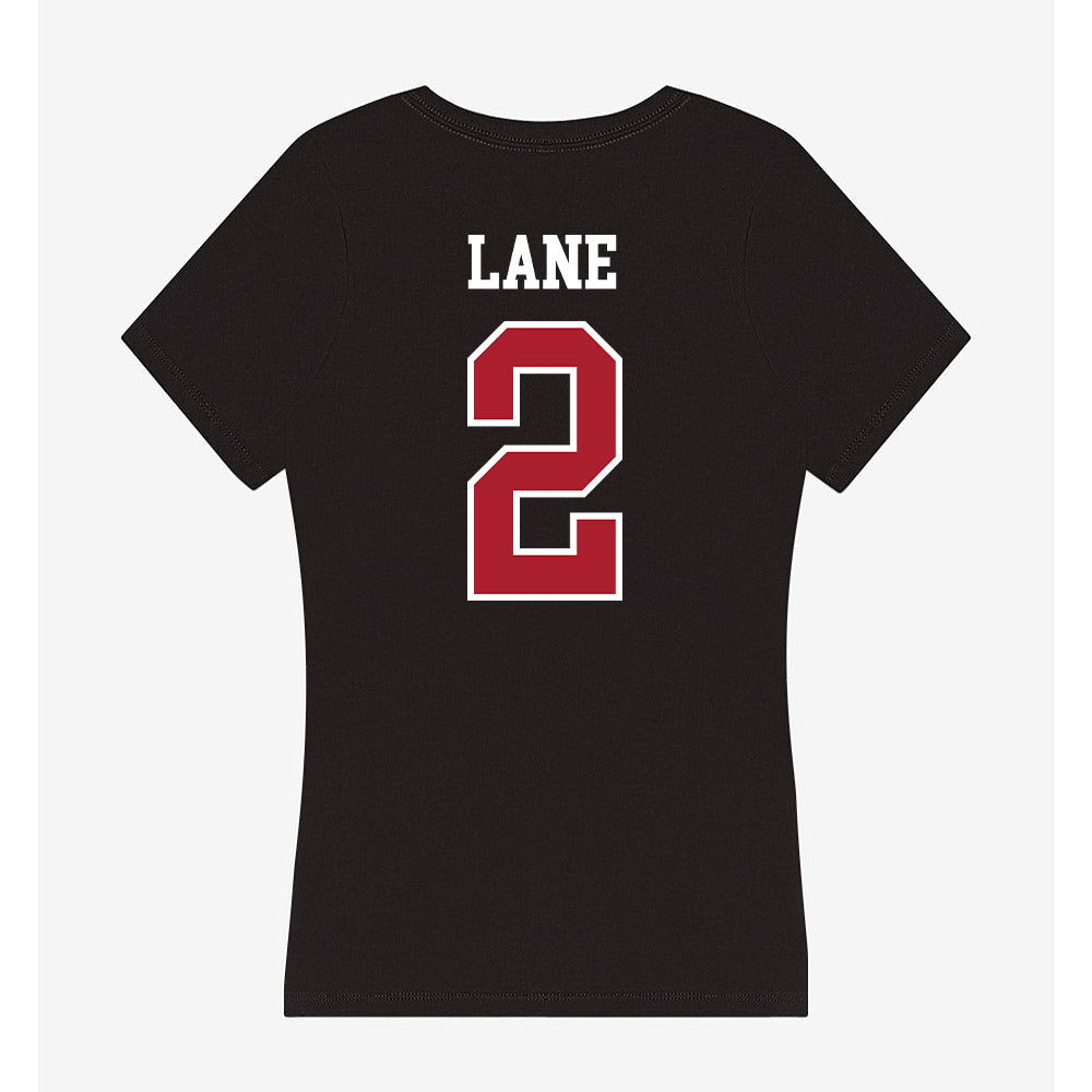 Nicholls State - NCAA Softball : Tullia Lane - Women's V-Neck T-Shirt-1