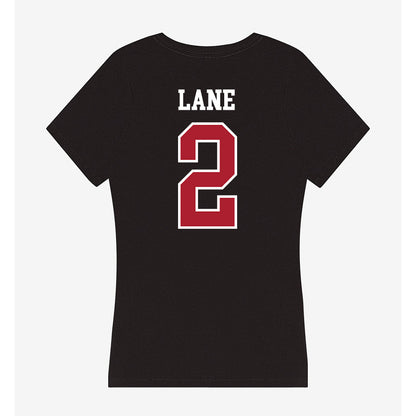 Nicholls State - NCAA Softball : Tullia Lane - Women's V-Neck T-Shirt-1