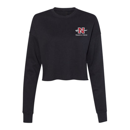 Nicholls State - NCAA Women's Track & Field : Alaila Allen - Women's Cropped Crew Fleece-0