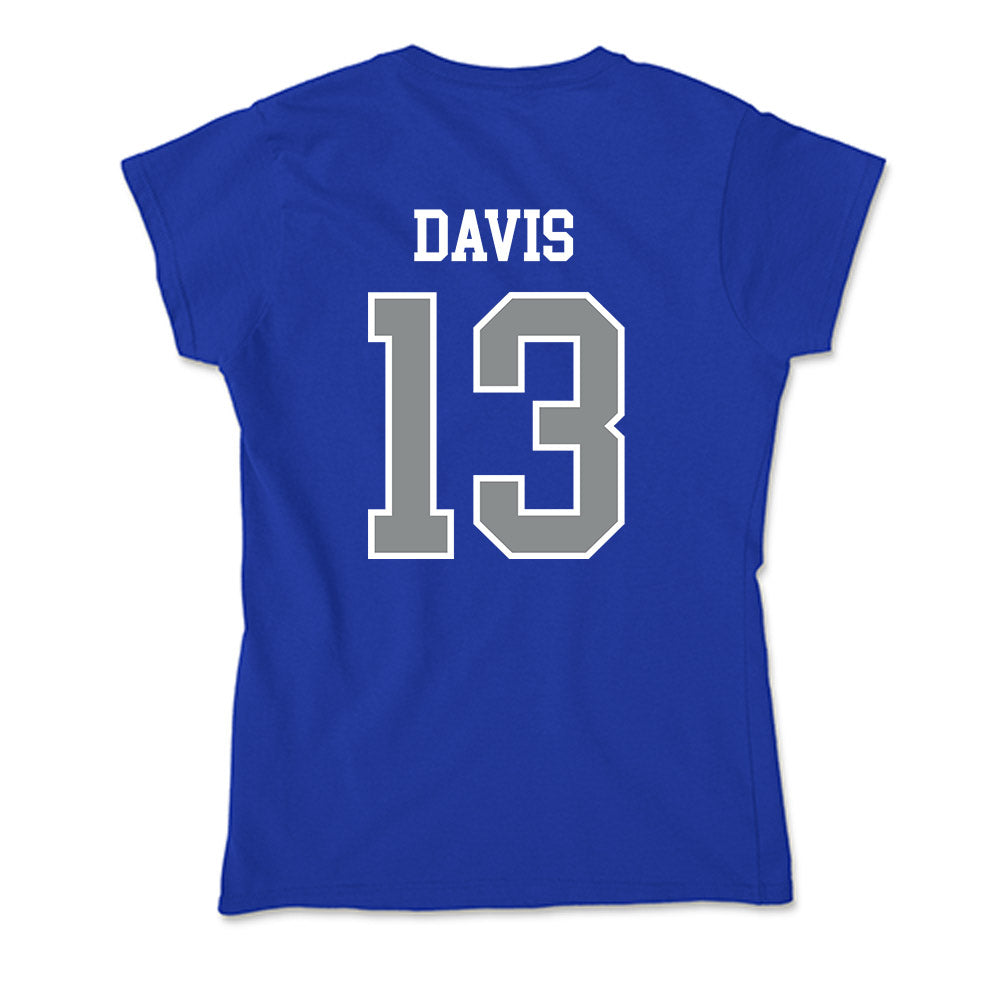 Memphis - NCAA Football : Jemyri Davis - Soft Style Women’s T-Shirt-1