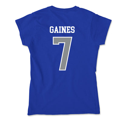 Memphis - NCAA Women's Basketball : Paris Gaines - Soft Style Women’s T-Shirt-1