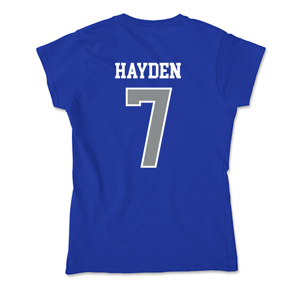Memphis - NCAA Football : Dallan Hayden - Soft Style Women’s T-Shirt-1