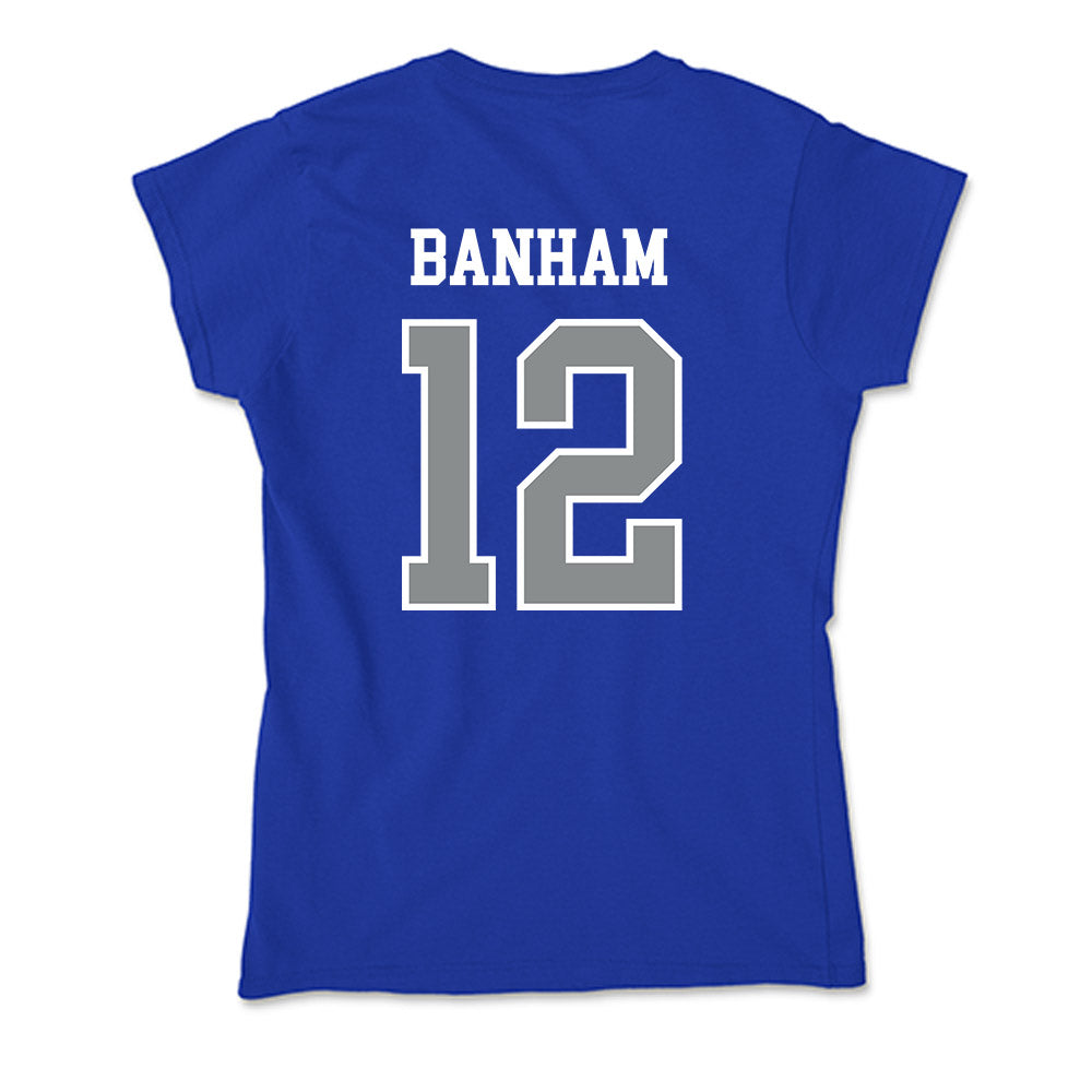 Memphis - NCAA Men's Soccer : Carson Banham - Soft Style Women’s T-Shirt-1