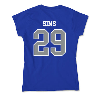 Memphis - NCAA Football : Tim Sims - Soft Style Women’s T-Shirt-1
