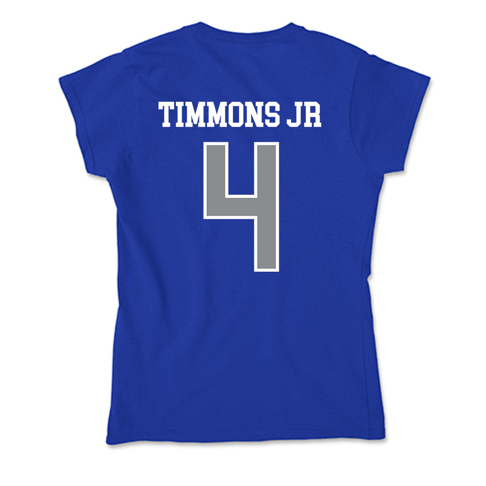 Memphis - NCAA Football : Terrell Timmons Jr - Soft Style Women’s T-Shirt-1