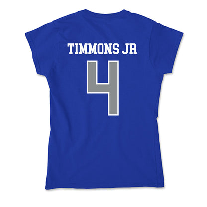 Memphis - NCAA Football : Terrell Timmons Jr - Soft Style Women’s T-Shirt-1