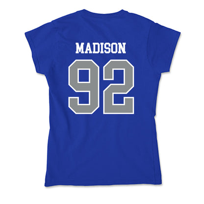 Memphis - NCAA Football : JaQuentin Madison - Soft Style Women’s T-Shirt-1