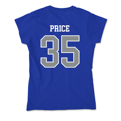 Memphis - NCAA Baseball : Parker Price - Soft Style Women’s T-Shirt-1