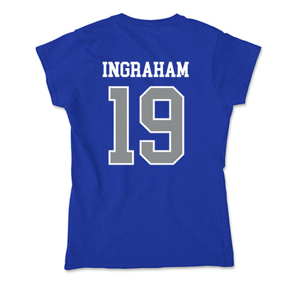 Memphis - NCAA Men's Basketball : Tariq Ingraham - Soft Style Women’s T-Shirt-1