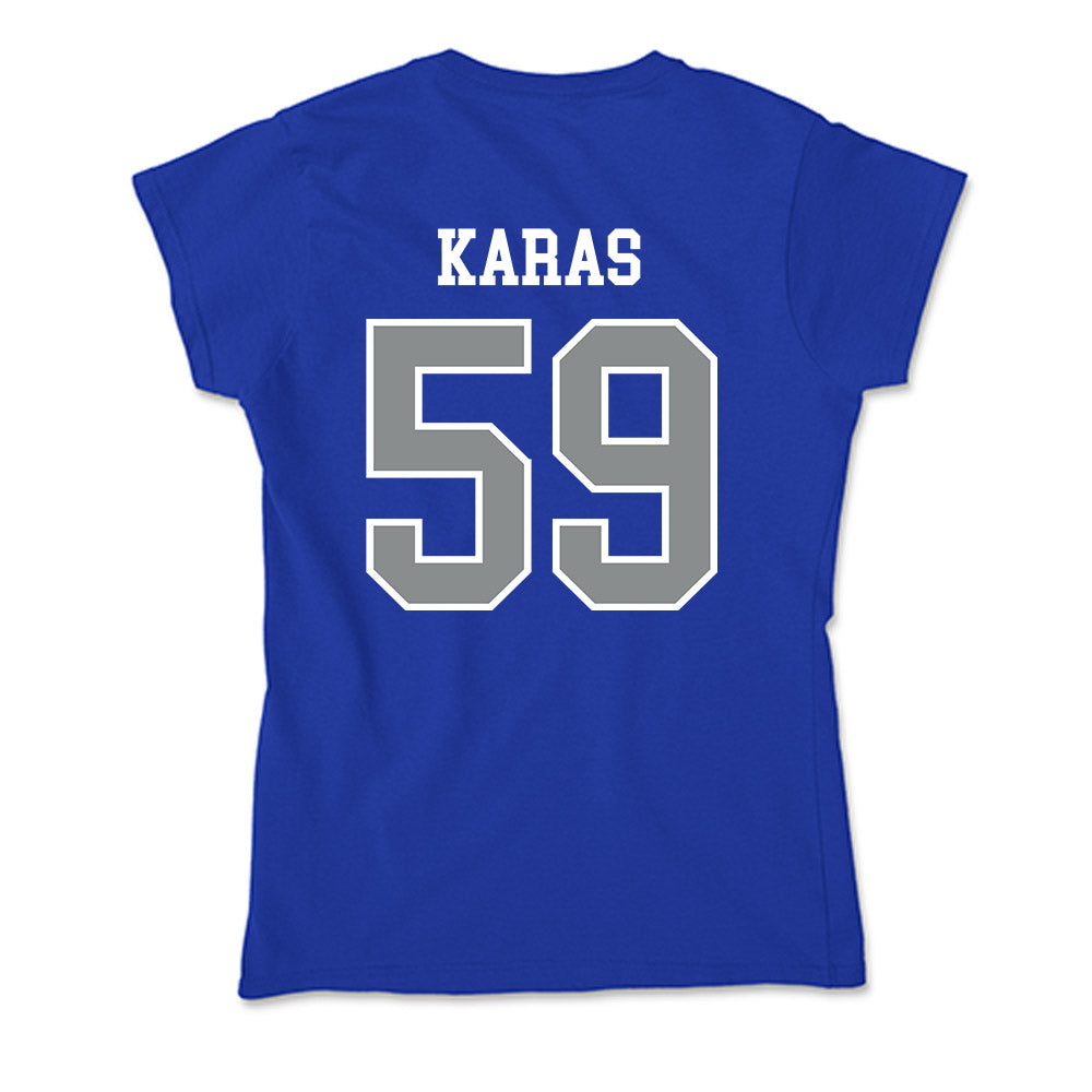 Memphis - NCAA Football : Aaron Karas - Soft Style Women’s T-Shirt-1