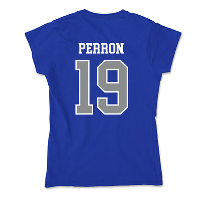 Memphis - NCAA Women's Soccer : Elise Perron - Soft Style Women’s T-Shirt-1