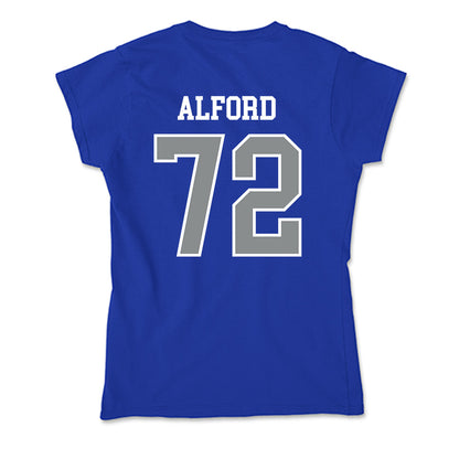 Memphis - NCAA Football : Eddie Alford - Soft Style Women’s T-Shirt-1