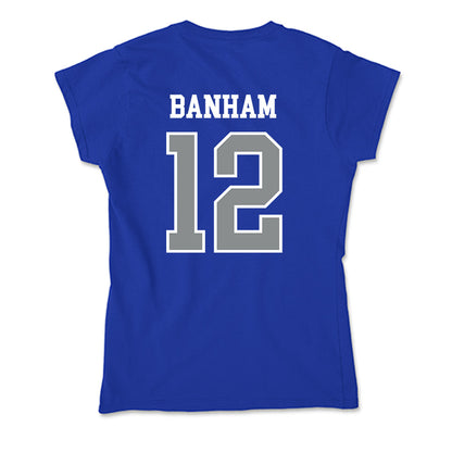 Memphis - NCAA Men's Soccer : Carson Banham - Soft Style Women’s T-Shirt-1
