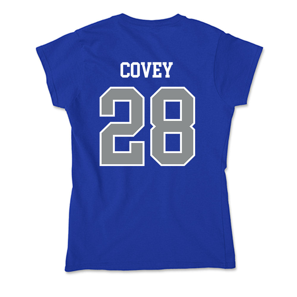 Memphis - NCAA Football : Manny Covey - Soft Style Women’s T-Shirt-1