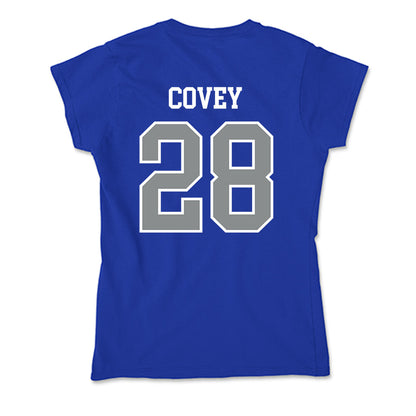 Memphis - NCAA Football : Manny Covey - Soft Style Women’s T-Shirt-1