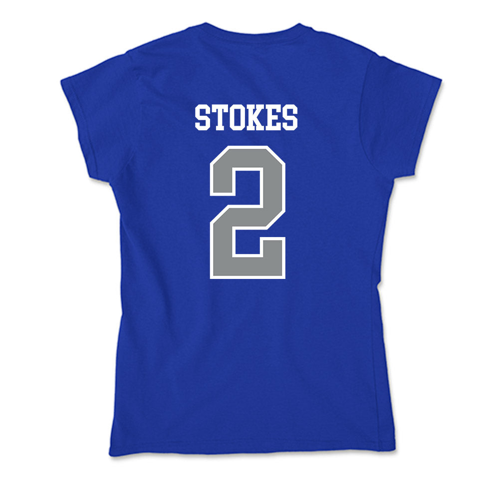 Memphis - NCAA Football : Marcus Stokes - Soft Style Women’s T-Shirt-1