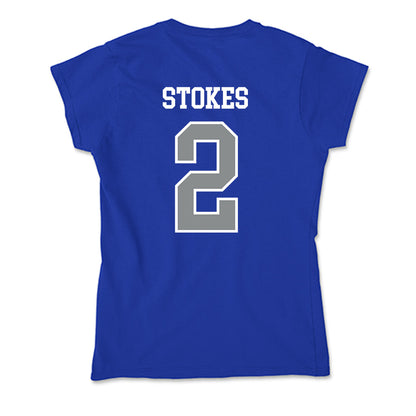Memphis - NCAA Football : Marcus Stokes - Soft Style Women’s T-Shirt-1