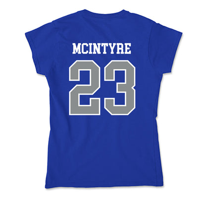 Memphis - NCAA Men's Soccer : Arlo Mcintyre - Soft Style Women’s T-Shirt-1