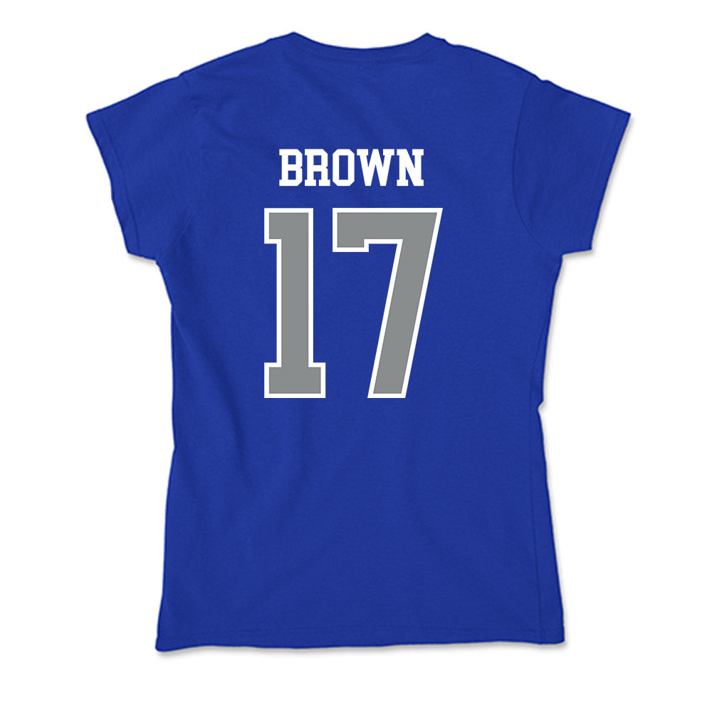 Memphis - NCAA Football : Alante Brown - Soft Style Women’s T-Shirt-1