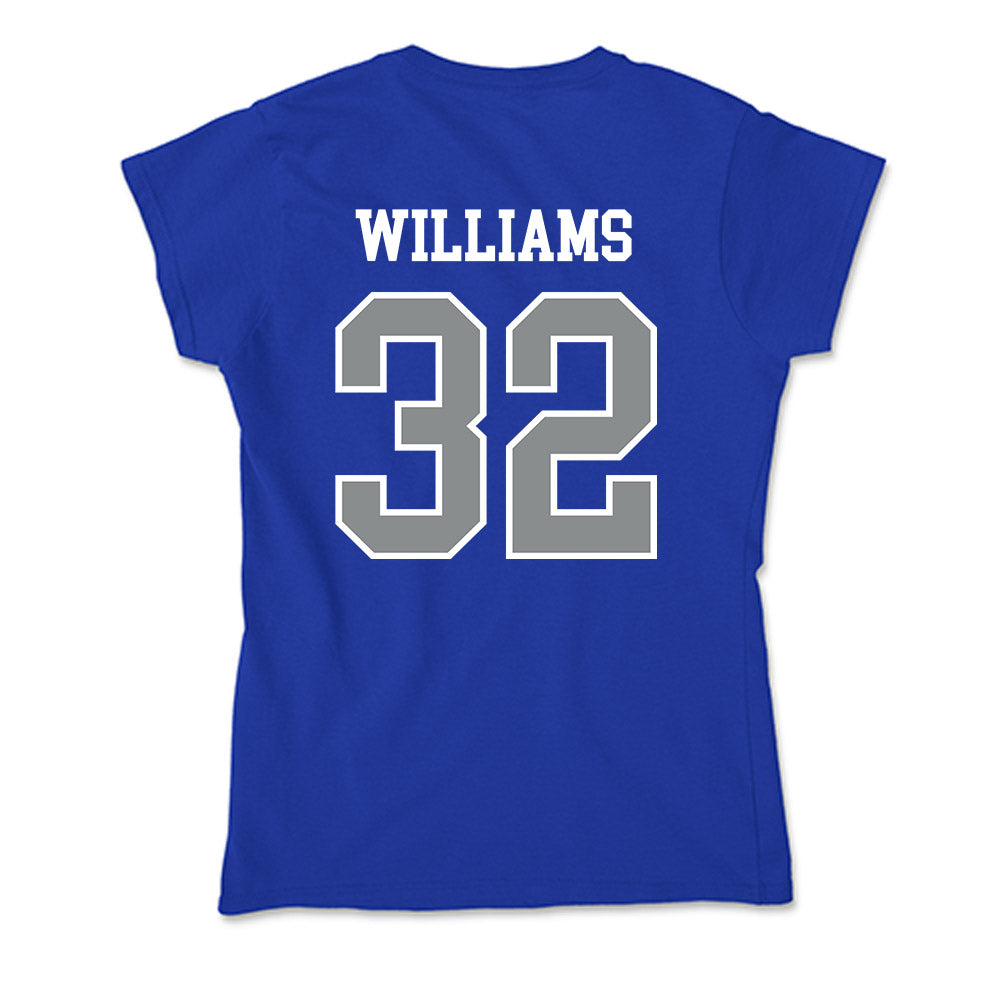 Memphis - NCAA Women's Basketball : Amauri Williams - Soft Style Women’s T-Shirt-1